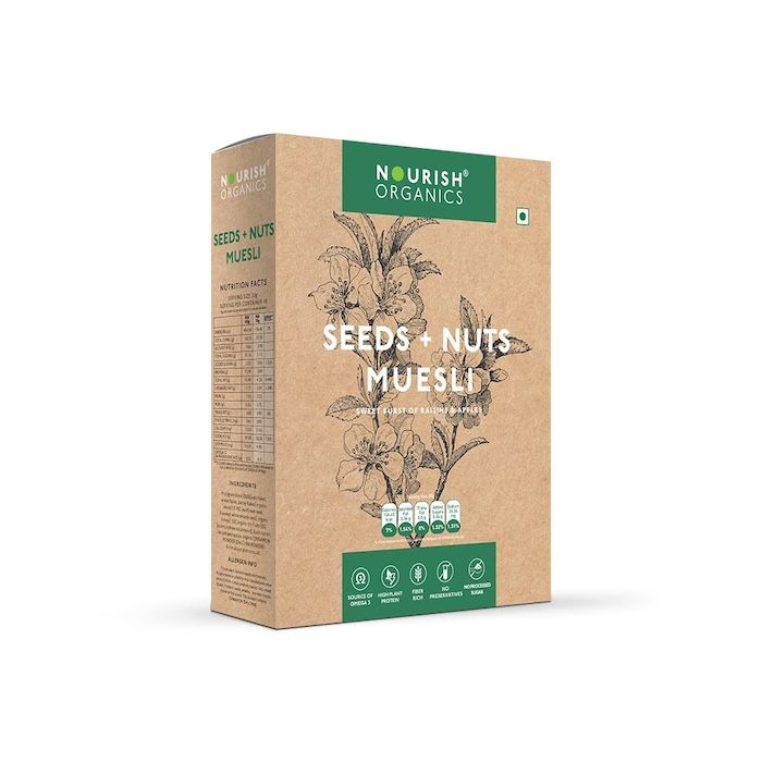 Nourish Organics Seed n Nuts Muesli Nourish Organics