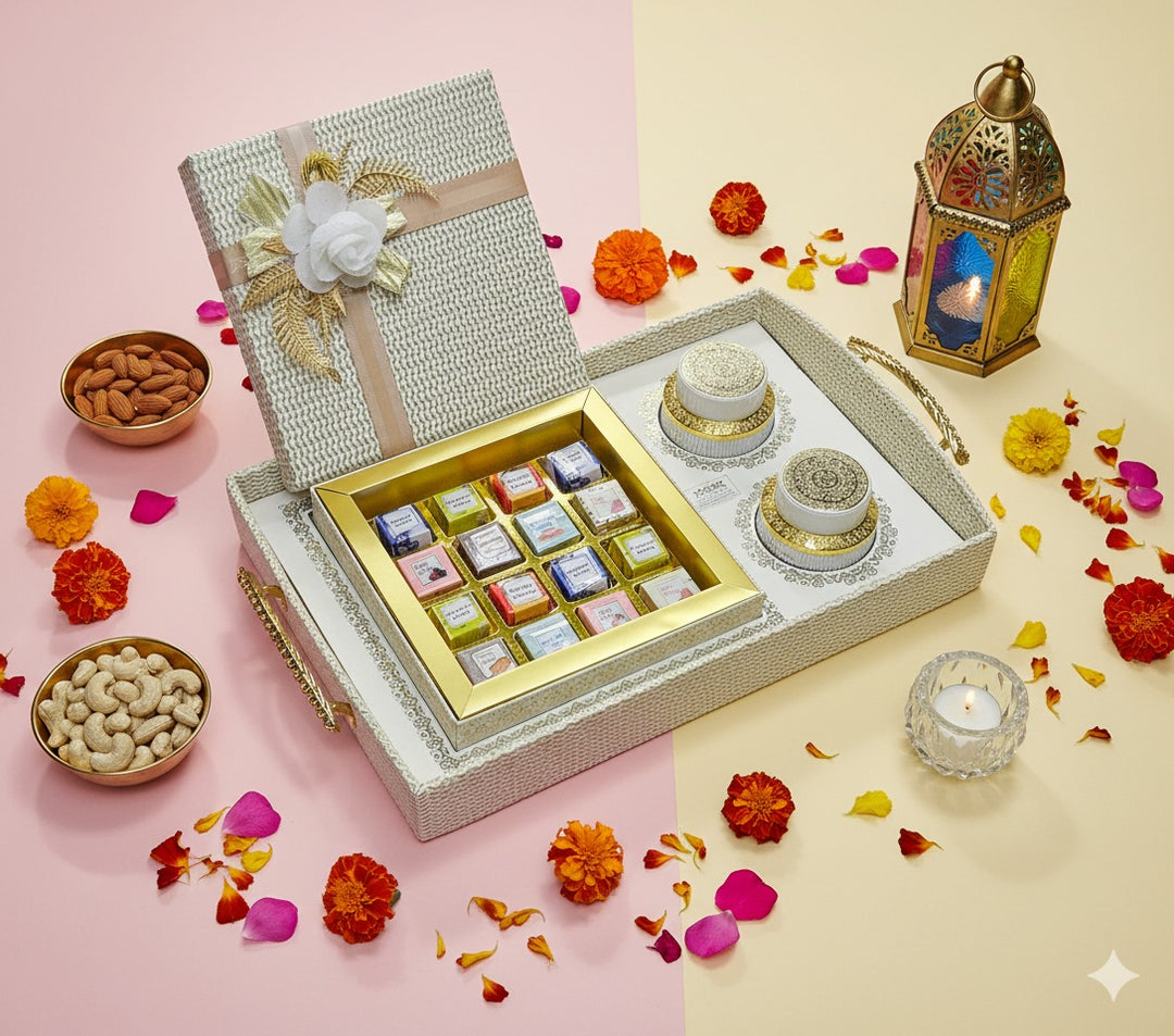 Gift Tray Dryfruits Premium 2 Jar