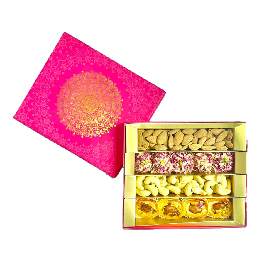Gift Box Pink 4 Part Regal Plus
