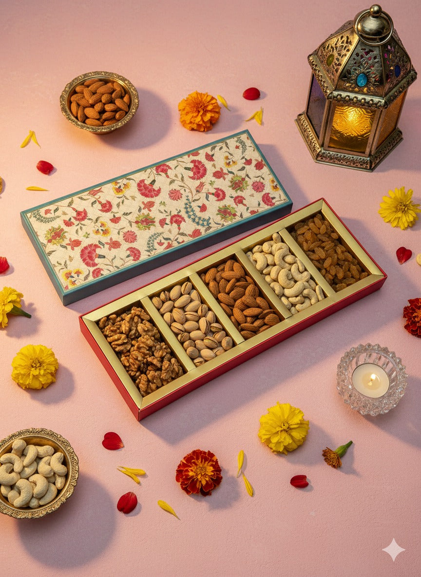Gift Box Dryfruits Ruby 5P C