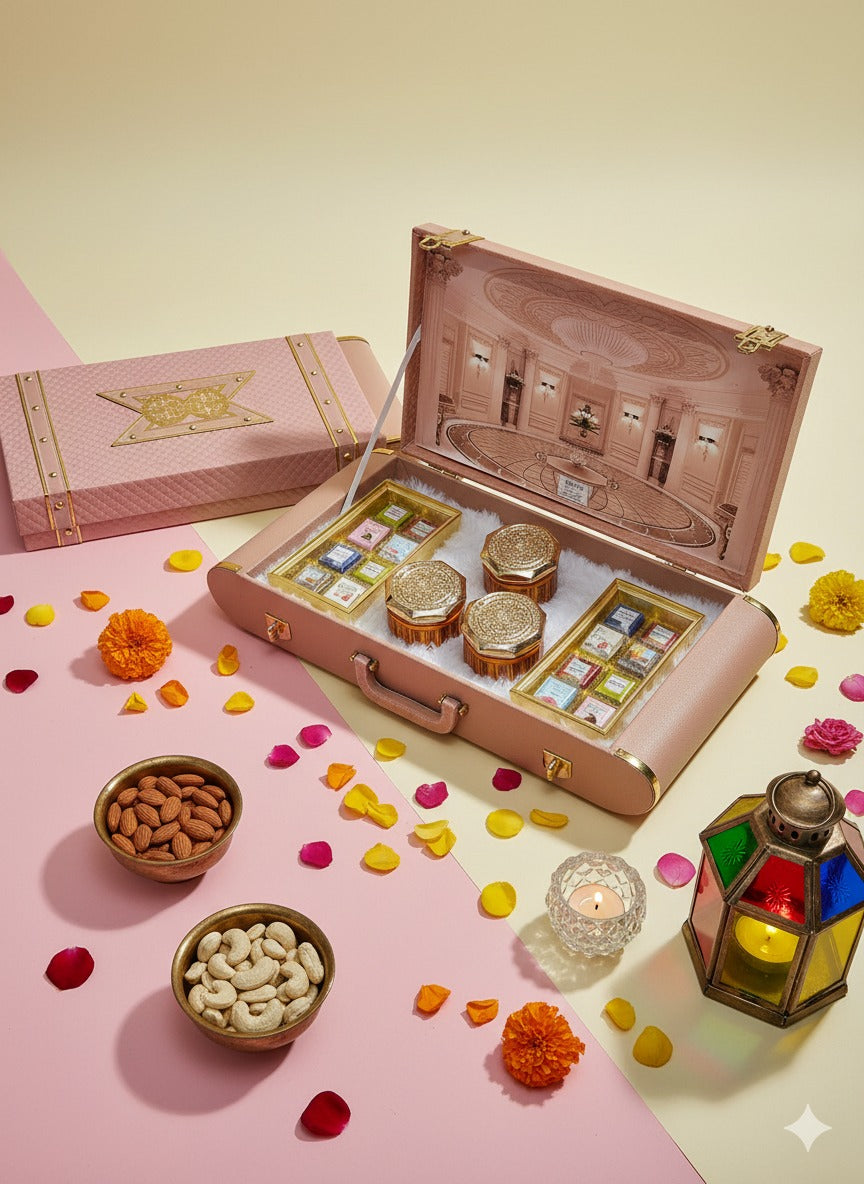 Gift Box Dryfruits Maharaja 3 Jar