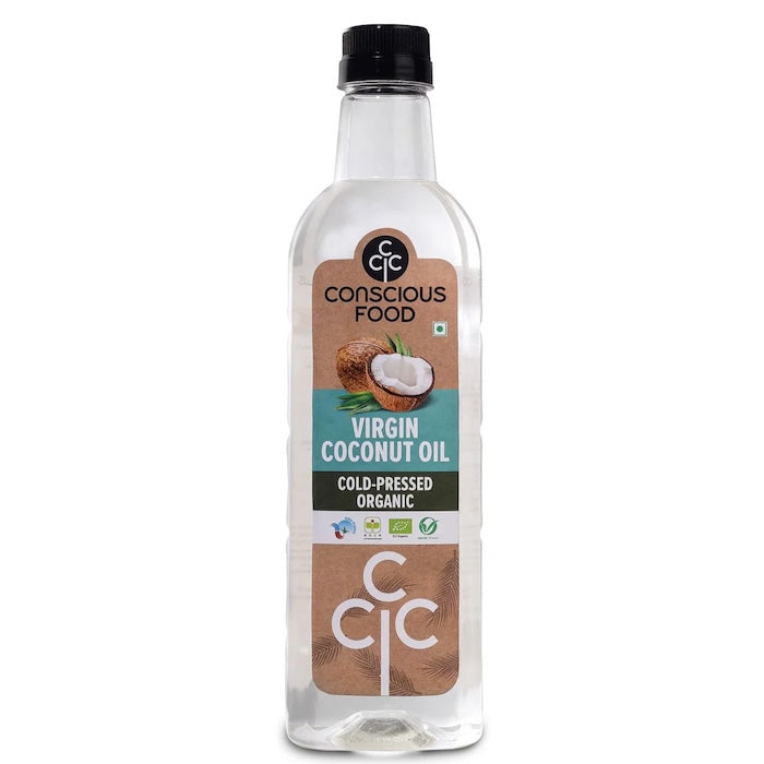 Conscious Food Organic Virgin Coconut Oil Cold Press Conscious Food
