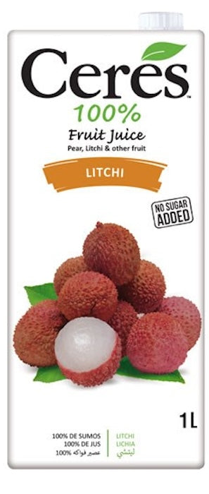 Ceres 100% Fruit Juice Litchi Ceres