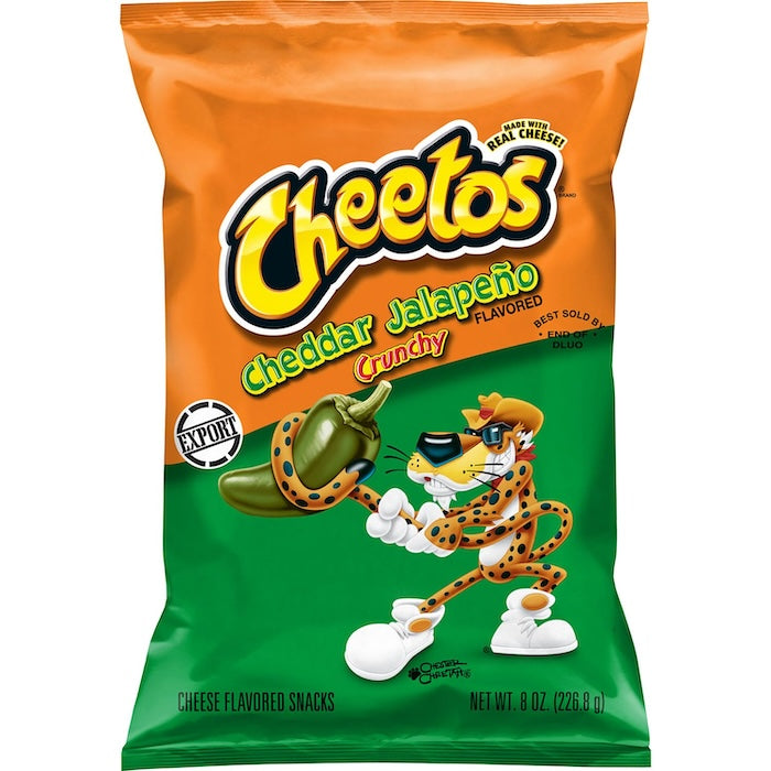 Cheetos Cheddar Jalapeno Crunchy Cheetos