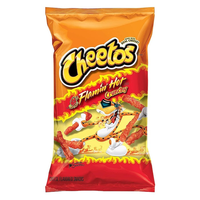 Cheetos Flaming Hot Crunchy Cheetos