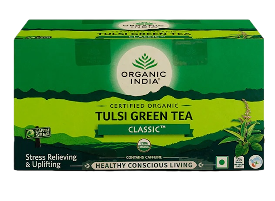 Organic India Organic Tulsi Green Tea Organic India