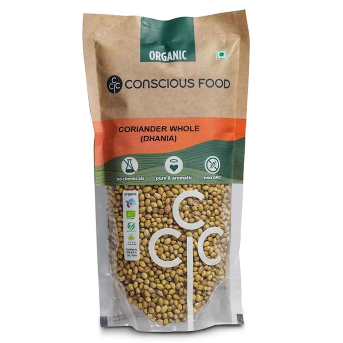 Conscious Food Organic Coriander Whole Conscious Food
