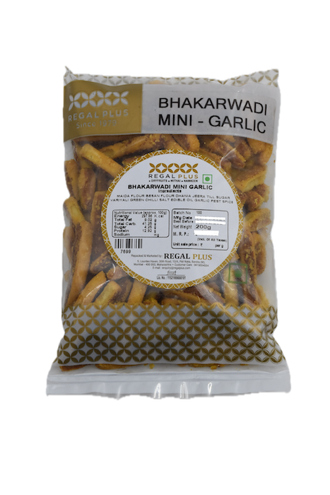 Bhakarwadi Garlic Mini Regal Plus