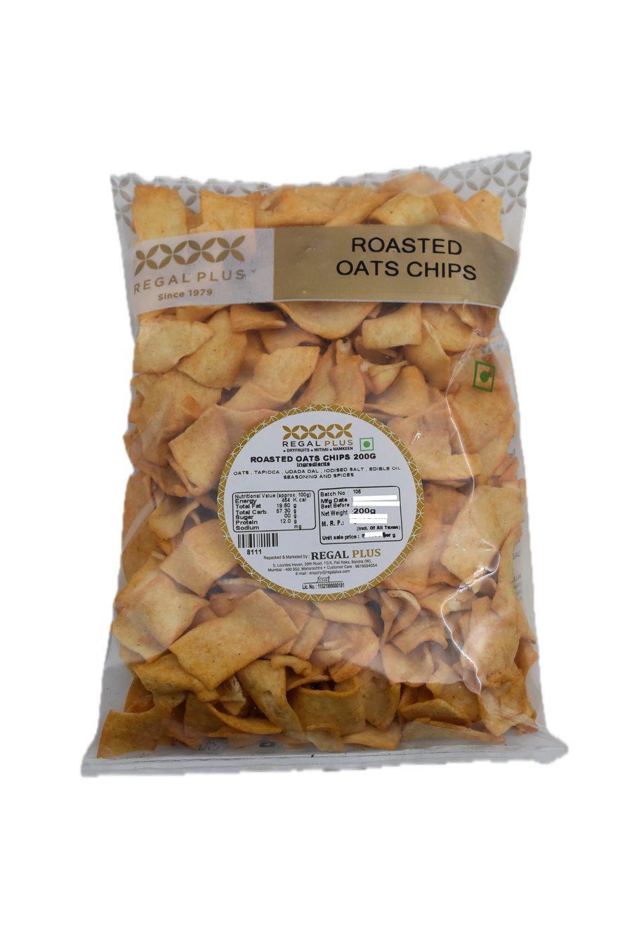 Roasted Oats Chips Regal Plus