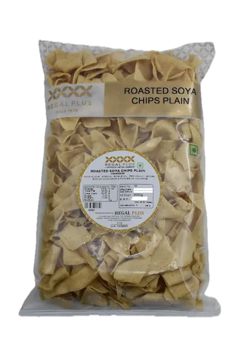 Roasted Soya Chips Plain Regal Plus