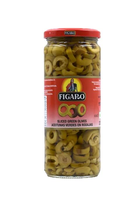 Figaro Green Olives Sliced Figaro
