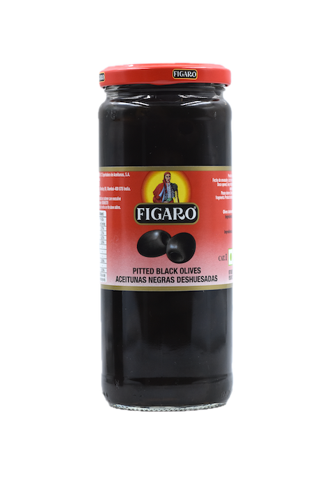 Figaro Black Olives Pitted Figaro
