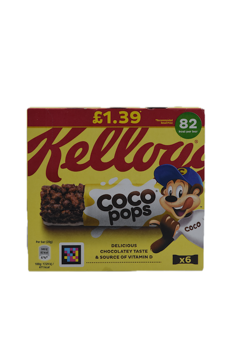 Kelloggs Coco Pop Bar KELLOGGS IMPORTED