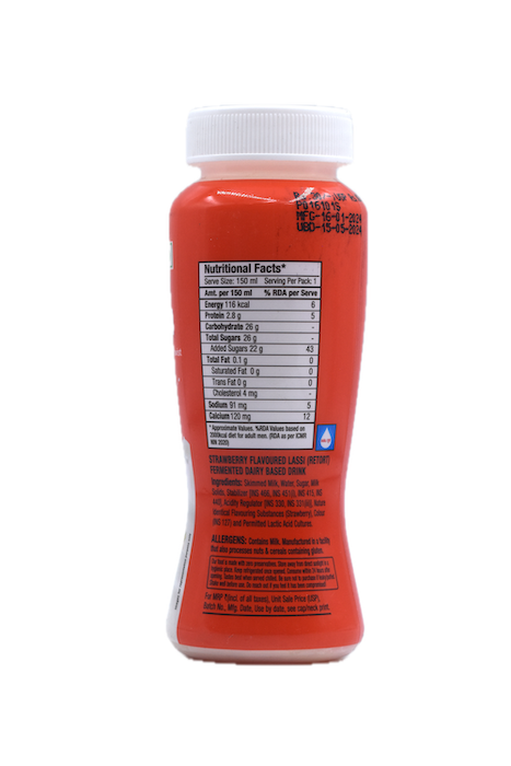 Epigamia Refresh Strawberry Lassi Epigamia