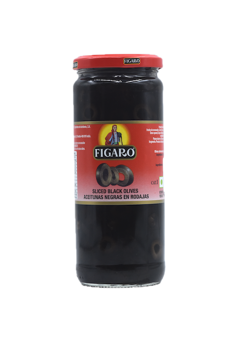 Figaro Black Olives Sliced Figaro