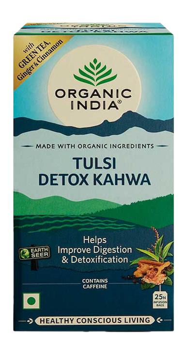 Organic India Organic Tulsi Detox Kahwa Tea Organic India