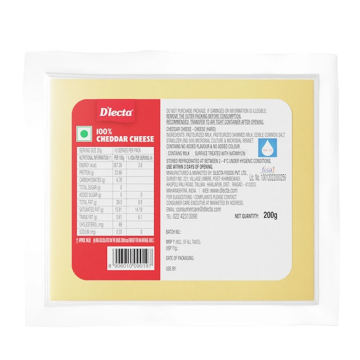 D'lecta Cheddar Block D'lecta