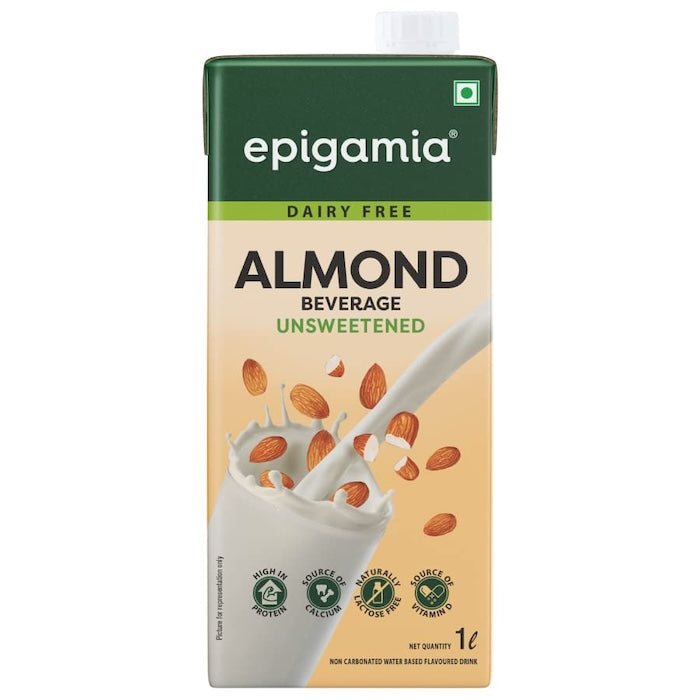 Epigamia Almond Beverage Unsweetened Epigamia