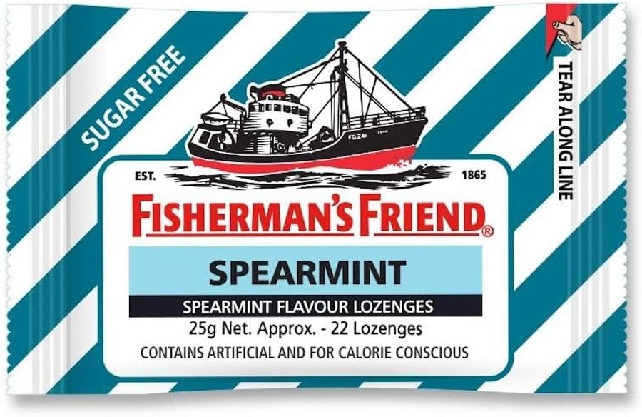 Fisherman's Friend Lozenges Spearmint Fisherman's Friend