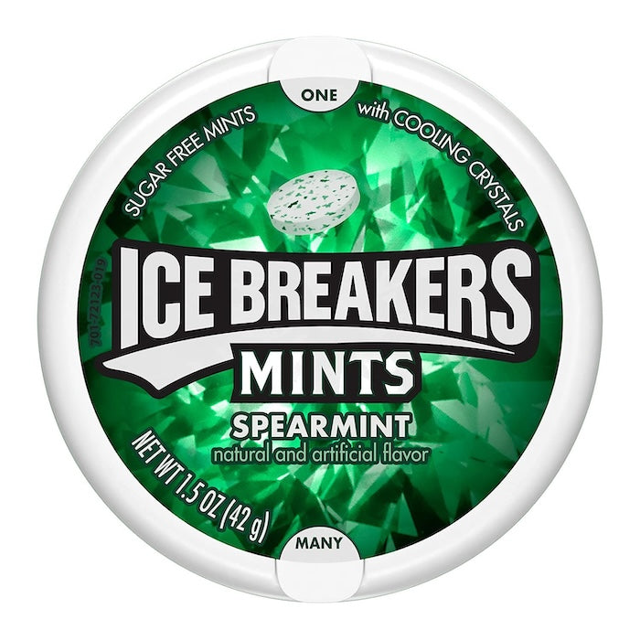 Ice Breakers Mints Spearmint (Sugarfree) Ice Breakers