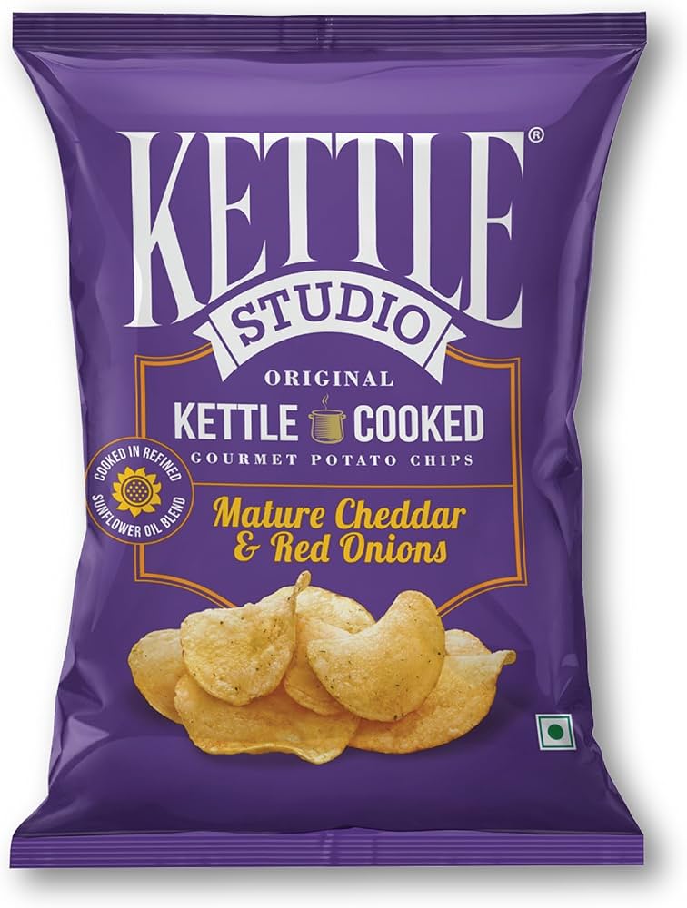 Kettle Studio Chips Cheddar Red Onions KETTLE STUDIO