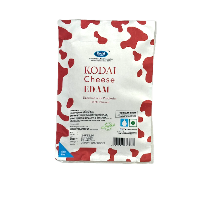 Kodai Cheese Edam Kodai Cheese