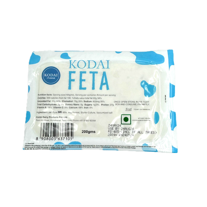 Kodai Cheese Feta Kodai Cheese