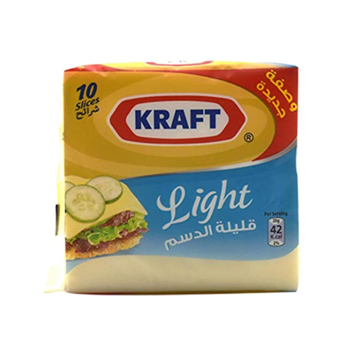 Kraft Cheese Slices Light Kraft
