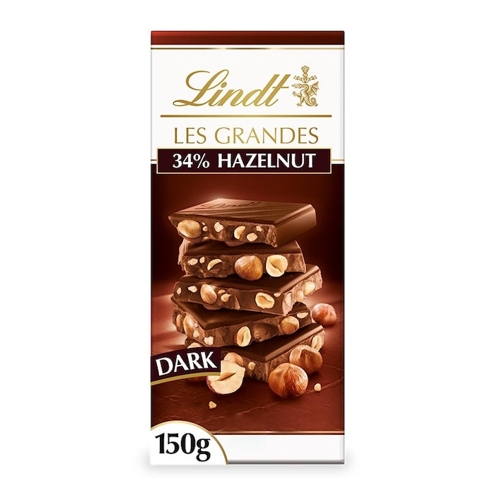 Lindt Les Grandes Dark Hazelnut Lindt