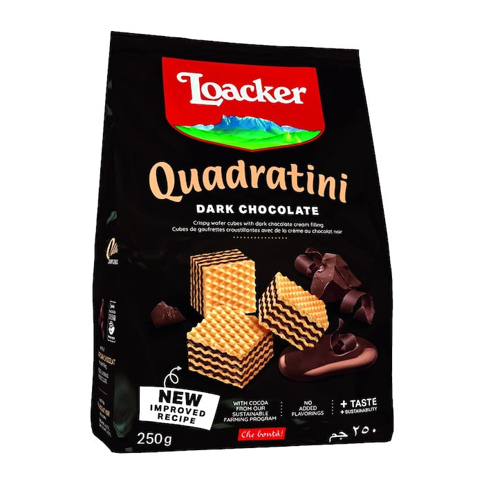 Loacker Quadratini Dark Chocolate Loacker