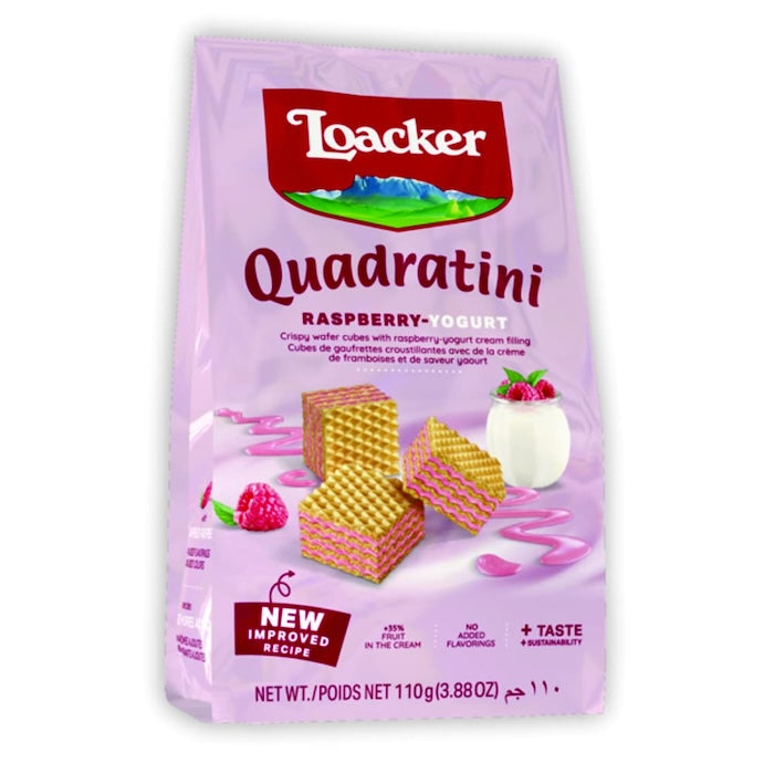 Loacker Quadratini Raspberry Yogurt Loacker