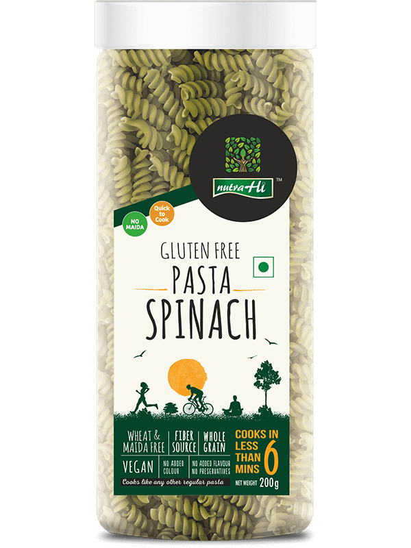 Nutra Hi Pasta Spinach Nutra Hi