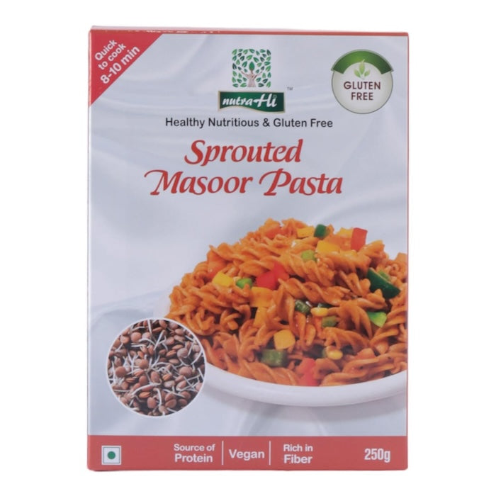 Nutra Hi Sprouted Masoor Pasta Nutra Hi