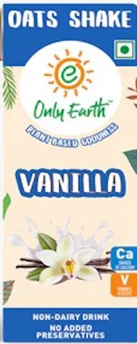 Only Earth Oats Shake Vanilla Only Earth