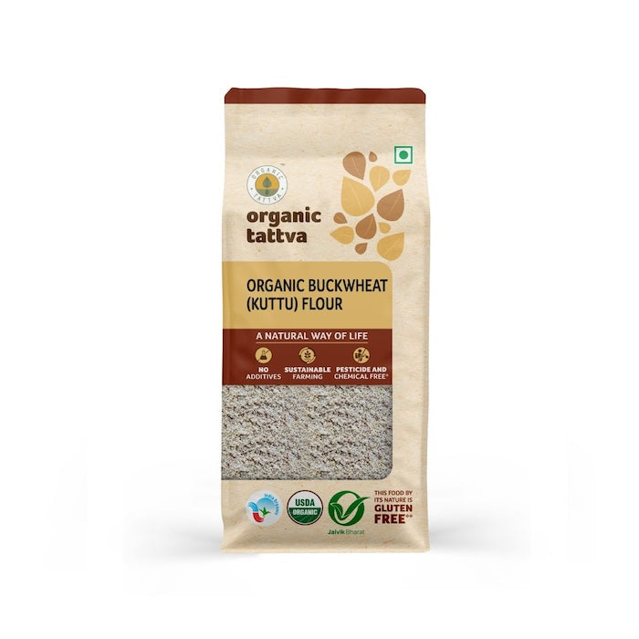Organic Tattva Organic Buckwheat Kuttu Flour Organic Tattva