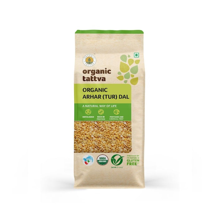 Organic Tattva Organic Arhar Tur Dal Organic Tattva