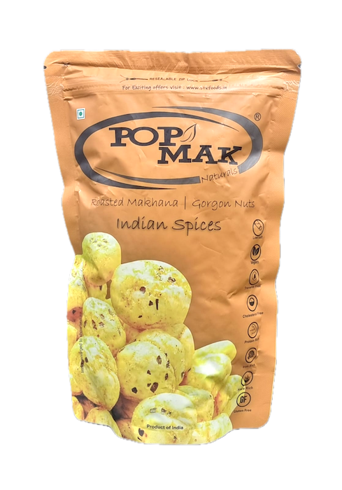 Popmak Roasted Makhana Indian Spices Pop Mak