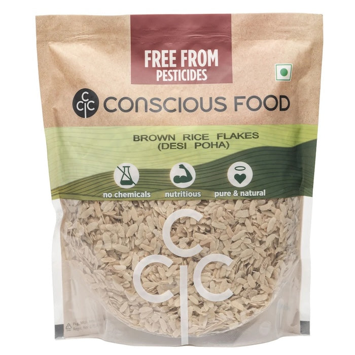 Conscious Food Organic Poha Brown Rice Conscious Food