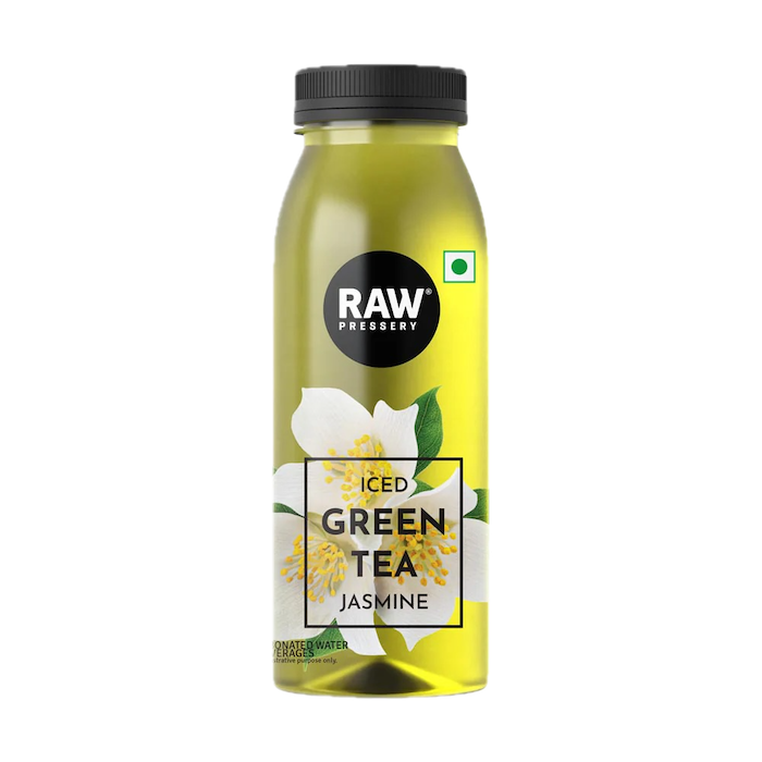 Raw Iced Green Tea Jasmine Raw Pressery