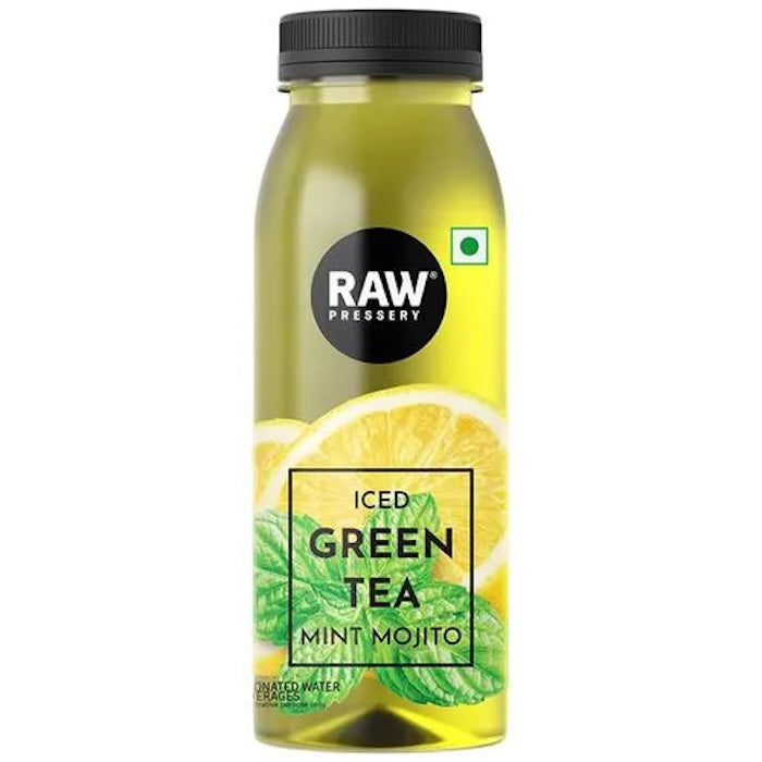 Raw Iced Green Tea Mint Mojito Raw Pressery