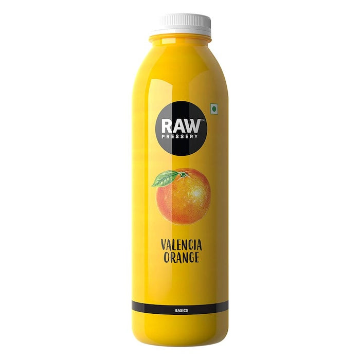 Raw Valencia Orange Raw Pressery