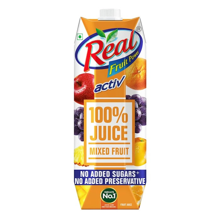 Real Activ 100% Mixed Fruit Juice Real