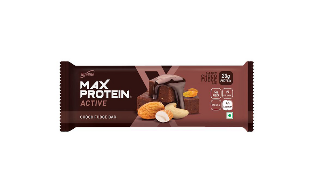 RiteBite Max Protein Active Choco Fudge Bar Kellogg's