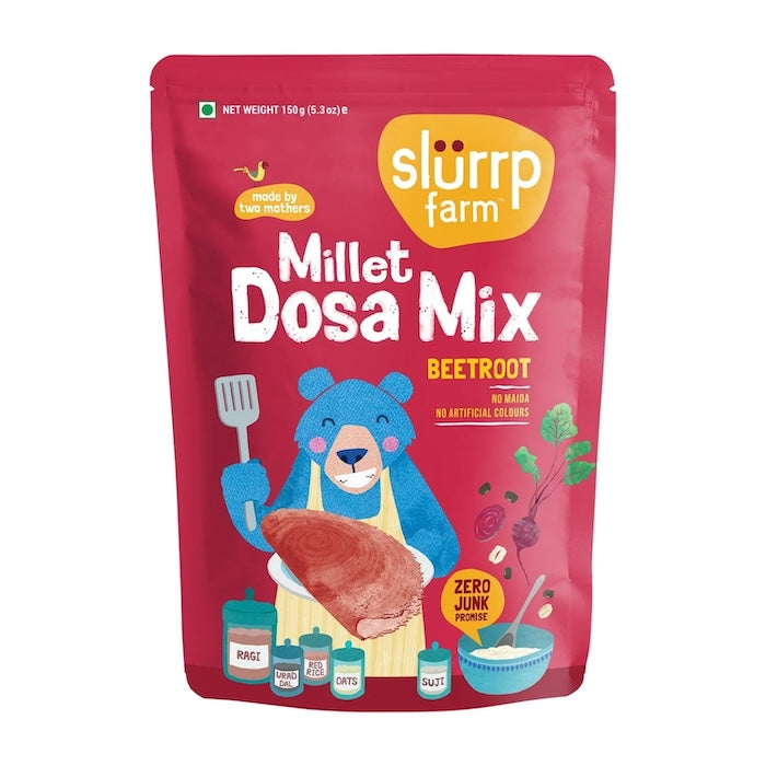 Slurrp Farm Millet Dosa Mix Beetroot Slurrp Farm
