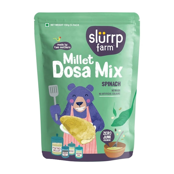 Slurrp Farm Millet Dosa Mix Spinach Slurrp Farm