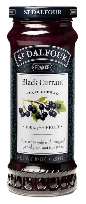 St Dalfour Black Current Fruit Spread St Dalfour