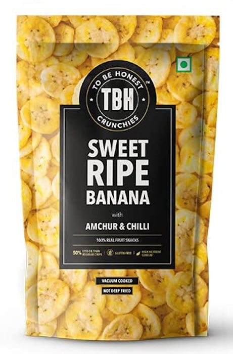 To Be Honest Crunchies Sweet Ripe Banana with Amchur & Chilli To Be Honest