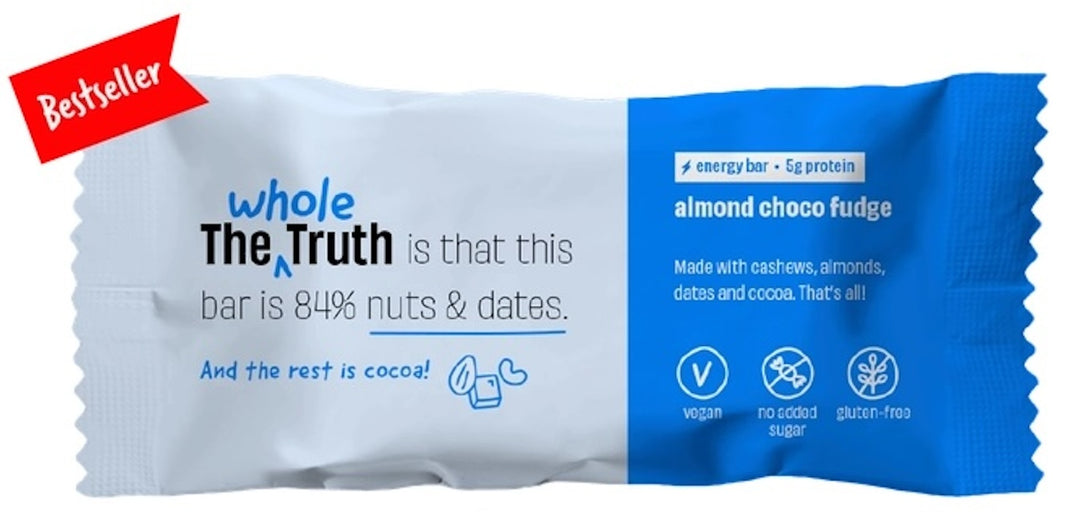 The Whole Truth Energy Bar Almond Choc Fudge The Whole Truth
