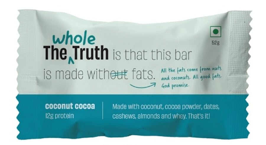 The Whole Truth Protein Bar Coconut Cocoa The Whole Truth