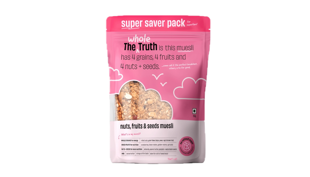 The Whole Truth Nuts, Fruits & Seeds Muesli The Whole Truth